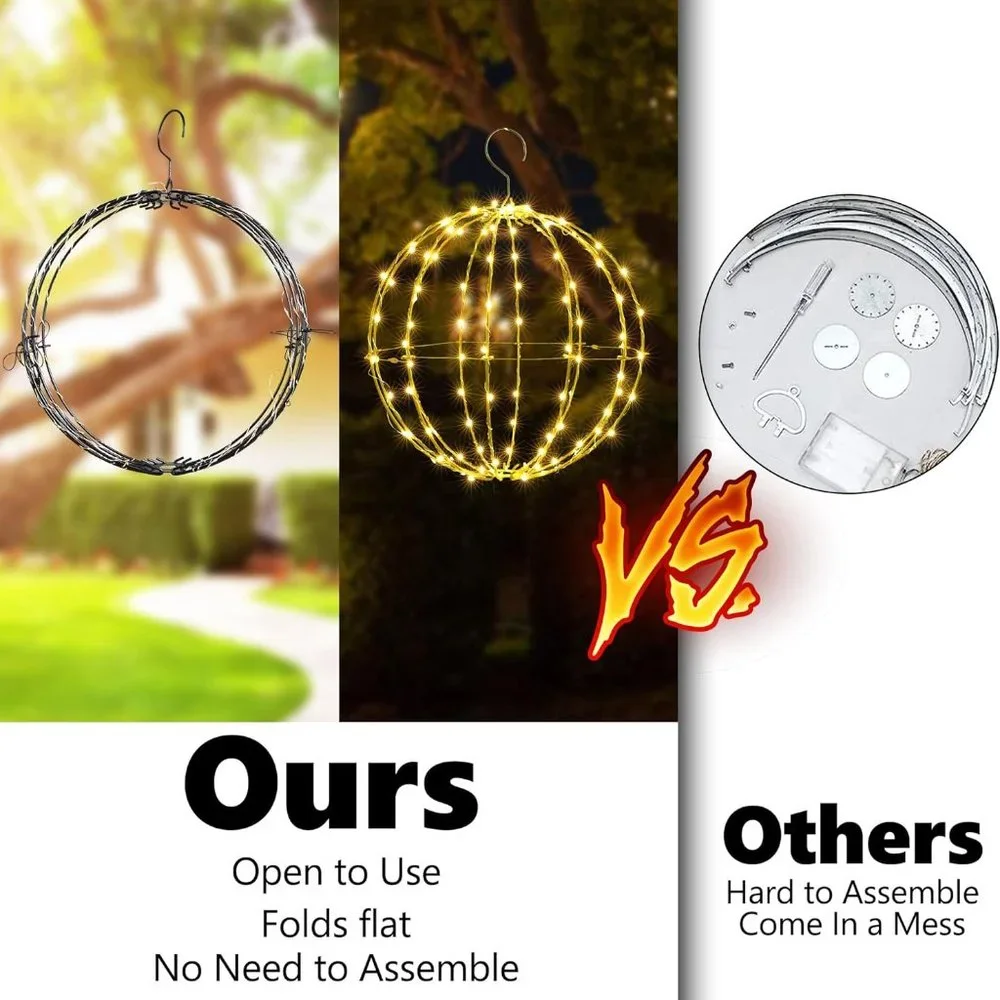 Battery Operated Christmas‎ Ball Lights 12